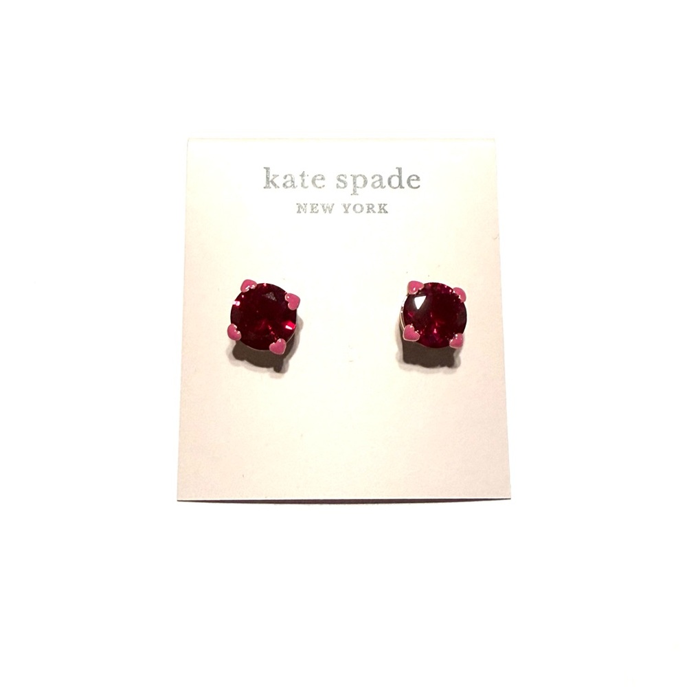 Kate Spade Vibrant Red Earrings